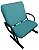 Cadeira para Escritório para Obesos até 250kg Verde - Imagem 4