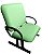 Cadeira para Escritório para Obesos até 250kg Verde - Imagem 2