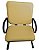 02 Cadeiras para Escritório para Obesos até 250kg Amarelo - Imagem 8