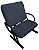 02 Cadeiras para Escritório para Obesos até 250kg Azul - Imagem 5