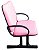 Cadeira para Escritório para Obesos até 250kg Rosa - Imagem 6