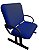Cadeira para Escritório para Obesos até 250kg Azul - Imagem 2