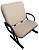 Cadeira para Escritório para Obesos até 250kg Bege - Imagem 4