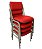 Kit com 4 Cadeiras para Auditórios Linha Hotel Smart Vermelho - Imagem 1