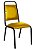 Cadeira Empilhável para Hotelaria Linha Hotel Fremont Amarelo - Imagem 1