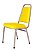 Cadeira Empilhável para Hotelaria Linha Hotel Jersey Amarelo - Imagem 1