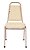 Cadeira Empilhável para Hotelaria Linha Hotel Jersey Bege - Imagem 2
