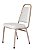 Cadeira Empilhável para Hotelaria Linha Hotel Jersey Branco - Imagem 1