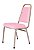 Cadeira Empilhável para Hotelaria Linha Hotel Jersey Rosa - Imagem 1