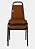 02 Cadeiras Empilhável para Hotelaria Linha Hotel Jersey Marrom - Imagem 2