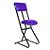 Banqueta para Seguranças, Vigilantes e Vigias Linha Security Roxo - Imagem 1