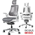 Cadeira Ergonômica Design Office Pro+ White – Edição Exclusiva com Estoque Limitadíssimo - Imagem 1