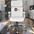 Cadeira Original Eames Presidente com Rodinhas Cromadas e Anti Risco Linha Capa em Madeira Branco - Imagem 2