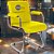 Cadeira Original Eames Interlocutor Cromada Linha Capa em Madeira Escura - Amarelo - Imagem 1