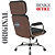 Cadeira Original Design Office Eames Presidente com Rodinhas Cromadas e Anti Risco Linha Capa em Madeira Clara - Preto - Imagem 6