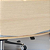 Cadeira Original Eames Diretor com Rodinhas Cromadas e Anti Risco Linha Capa em Madeira Clara - Cinza Claro - Imagem 5