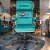 Cadeira Original Eames Presidente com Rodinhas Black e Anti Risco Linha Capa em Madeira - Verde Água - Imagem 2