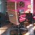 Cadeira Original Eames Presidente com Rodinhas Black e Anti Risco Linha Capa em Madeira - Rosa Pink - Imagem 3