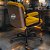 Cadeira Original Eames Diretor com Rodinhas Black e Anti Risco Linha Capa em Madeira - Amarelo Mostarda - Imagem 3