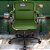 Cadeira Original Eames Diretor com Rodinhas Black e Anti Risco Linha Capa em Madeira - Verde Escuro - Imagem 2