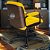 Cadeira Original Eames Diretor com Rodinhas Black e Anti Risco Linha Capa em Madeira - Amarelo - Imagem 3