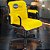Cadeira Original Eames Diretor com Rodinhas Black e Anti Risco Linha Capa em Madeira - Amarelo - Imagem 1
