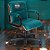 Cadeira Original Eames Diretor com Rodinhas Black e Anti Risco Linha Capa em Madeira - Verde - Imagem 1