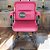 Cadeira Original Eames Interlocutor Black Linha Capa em Madeira - Rosa Pink - Imagem 2