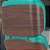 Cadeira Original Eames Presidente com Rodinhas Black e Anti Risco Linha Capa em Madeira Escura - Verde Água - Imagem 5