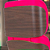 Cadeira Original Eames Presidente com Rodinhas Black e Anti Risco Linha Capa em Madeira Escura - Rosa Pink - Imagem 5