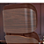 Cadeira Original Eames Presidente com Rodinhas Black e Anti Risco Linha Capa em Madeira Escura - Vermelho Vinho - Imagem 5
