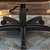 Cadeira Original Eames Diretor com Rodinhas Black e Anti Risco Linha Capa em Madeira Escura - Marrom - Imagem 8