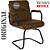 Cadeira Original Eames Interlocutor Black Linha Capa em Madeira Escura - Marrom - Imagem 7