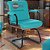Cadeira Original Eames Interlocutor Black Linha Capa em Madeira Escura - Verde Água - Imagem 1