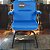 Cadeira Original Eames Interlocutor Black Linha Capa em Madeira Escura - Azul Bebê - Imagem 2