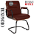 Cadeira Original Eames Interlocutor Black Linha Capa em Madeira Escura - Vermelho Vinho - Imagem 4