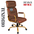 Cadeira Original Eames Presidente Dourada Anti Risco Linha Capa em Madeira Escura - Caramelo - Imagem 8