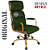 Cadeira Original Eames Presidente Dourada Anti Risco Linha Capa em Madeira Escura - Verde Escuro - Imagem 4