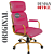 Cadeira Original Eames Presidente Dourada Anti Risco Linha Capa em Madeira Escura - Rosa Pink - Imagem 6