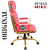 Cadeira Original Eames Presidente Dourada Anti Risco Linha Capa em Madeira Escura - Rosa Pink - Imagem 7