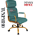 Cadeira Original Eames Presidente Dourada Anti Risco Linha Capa em Madeira Escura - Verde - Imagem 4
