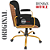 Cadeira Original Eames Diretor Dourada Anti Risco Linha Capa em Madeira Escura - Preto - Imagem 10