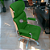 Cadeira Original Eames Presidente com Rodinhas Cromadas e Anti Risco Linha Capa em Madeira Escura ou Clara - Verde Escuro - Imagem 2