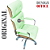 Cadeira Original Eames Presidente com Rodinhas Cromadas e Anti Risco Linha Capa em Madeira Escura ou Clara - Verde Limão - Imagem 4
