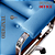 Cadeira Design Office Eames Signature Presidente Cromada com Rodinhas Anti Risco - Capa em Madeira - Azul Bebê - Imagem 5