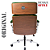 Cadeira Design Office Eames Signature Presidente Cromada com Rodinhas - Anti Risco - Capa em Madeira - Verde Escuro - Imagem 6