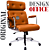 Cadeira Design Office Eames Signature Presidente Cromada com Rodinhas - Anti Risco - Capa em Madeira - Marrom - Imagem 4
