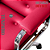 Cadeira Design Office Eames Signature Presidente Cromada com Rodinhas - Anti Risco - Capa em Madeira - Rosa Pink - Imagem 5
