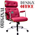 Cadeira Design Office Eames Signature Presidente Cromada com Rodinhas - Anti Risco - Capa em Madeira - Rosa Pink - Imagem 3