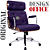 Cadeira Design Office Eames Signature Presidente Cromada com Rodinhas - Anti Risco - Capa em Madeira - Roxo - Imagem 3